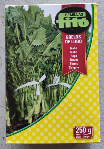 Semillas Grelos Lugo 250 grs